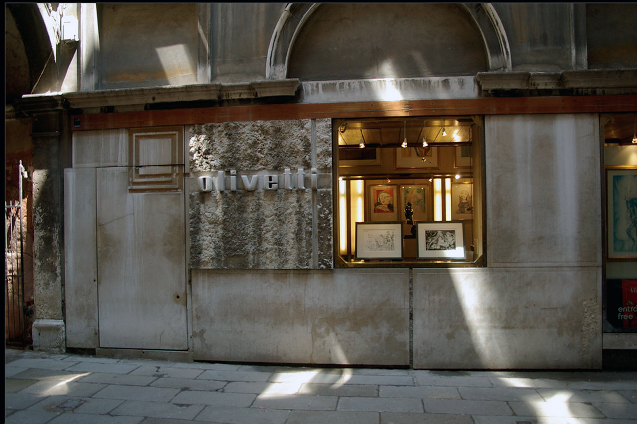 The Olivetti Shop In Venice Carlo Scarpa Designapplause