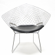 cooper hewitt’s object of the month: bertoia’s wing chair.