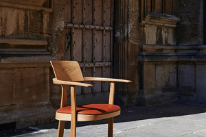 bodleian library at oxford gets a designer chair. barber and osgerby.