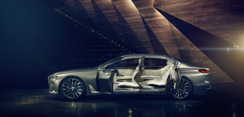 bmw vision future luxury. 2014 beijing auto show.