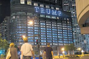 trump tower chicago’s new provocative signage is now national news unfortunately.