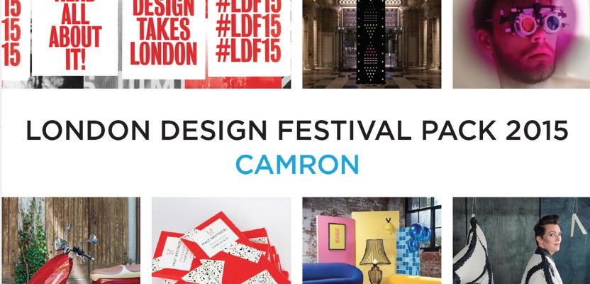 the london design festival pack 15 via camron.