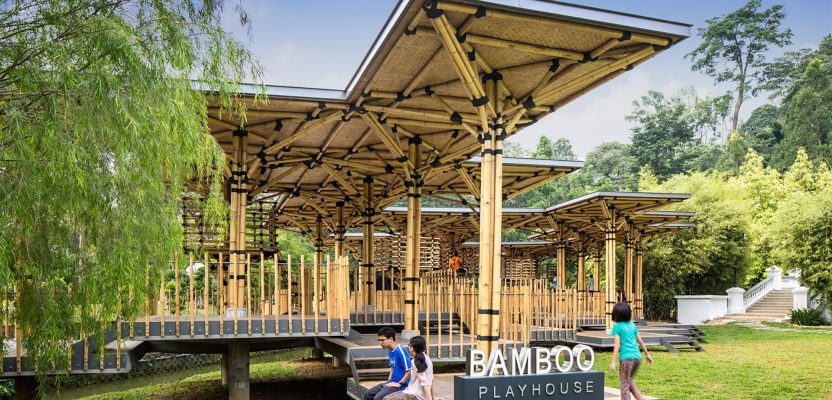 the bamboo playhouse by eleena jamil architect. world architecture festival 2015.