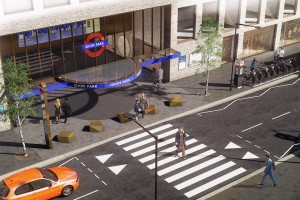 london underground station design provides a glimpse of the future. studio egret west.