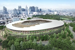 zaha hadid alleges collusion against japanese government and architects over tokyo national stadium.