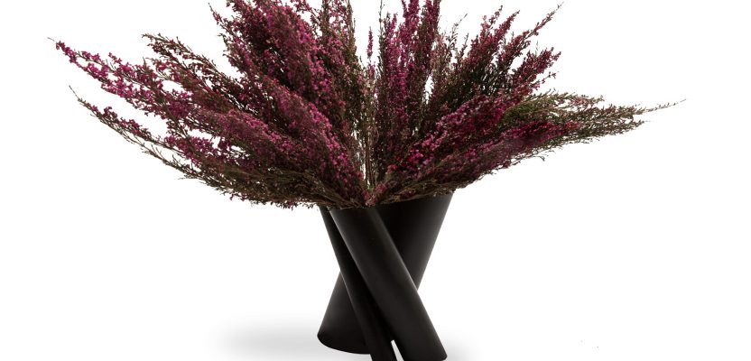 bana triple vase by fferone design.