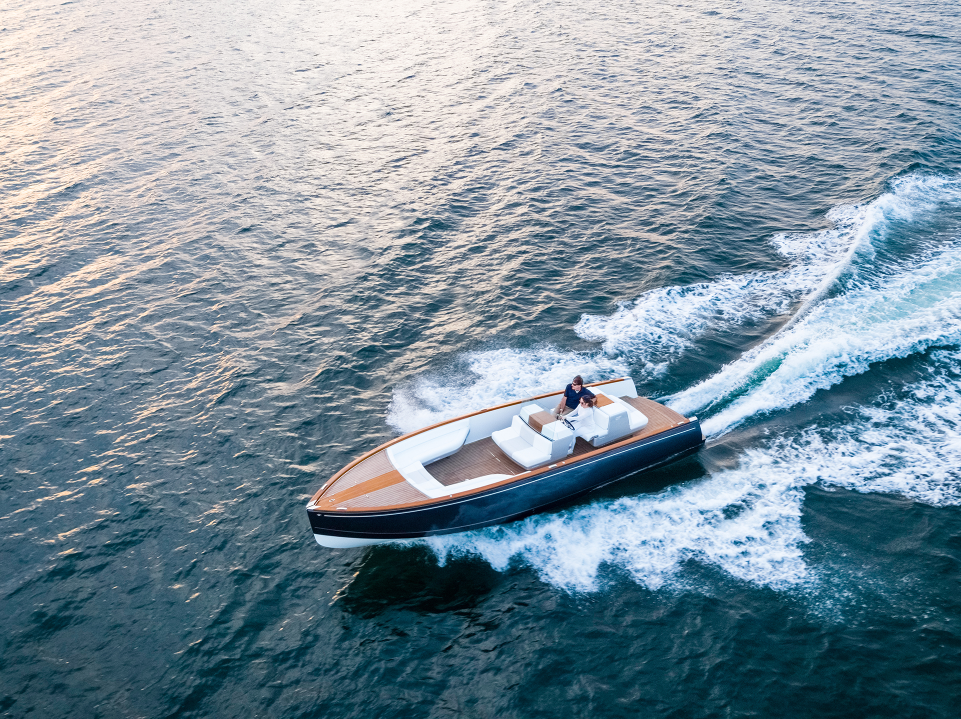 fully electric yacht