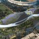 lucas museum of narrative art by mad architects finally breaks ground in los angeles.