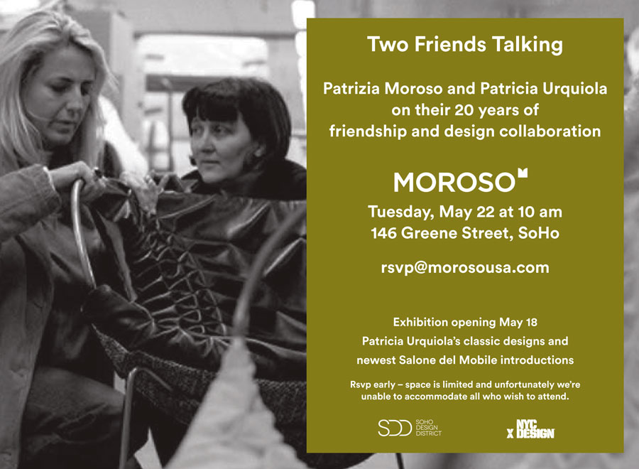Lecture Series: Patricia Urquiola  In Conversation with Patricia