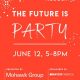 the future is party: neocon community to celebrate ’50 years of tomorrow’s design’.