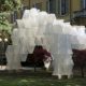 cos introduces conifera: a large-scale 3d printed architectural installation by arthur mamou-mani during salone del mobile 2019.