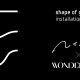 wonderglass presents shape of gravity by nendo. milan design week.