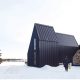 nine yard studio creates a masterful minimal cabin concept.