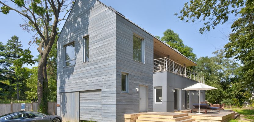 greenport home by turett collaborative becomes living model for passive house movement.
