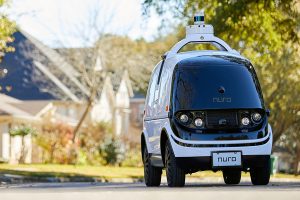 autonomous vehicle startup nuro gets nhtsa green light with their r2 electric delivery vehicles.
