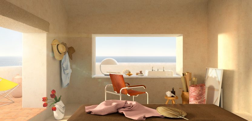 child studio and plenaire create a virtual perfect holiday hideaway during  covid-19.