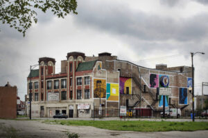 2021 chicago architecture biennial. north lawndale installations.